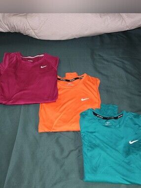 Nike Dri-Fit Running Long Sleeve Tops - Bundle Of 3 - Womens XS